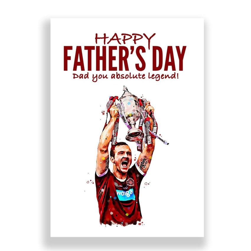 Hearts Father's Day Card