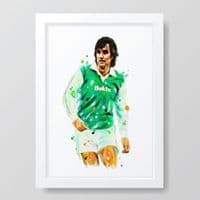 Hibernian | George Best Art Print