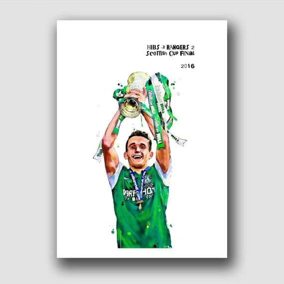 HIBERNIAN - JOHN MCGINN