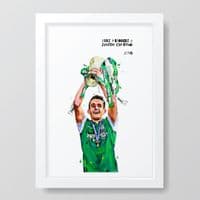 Hibernian | John McGinn Art Print