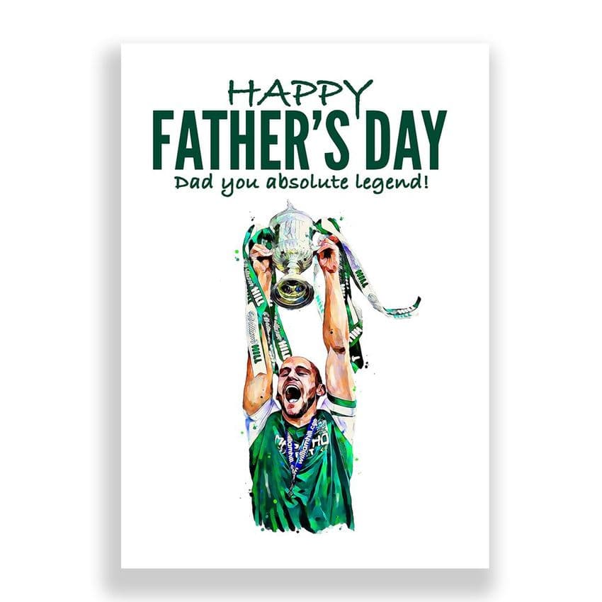 Hibs Father's Day Card | David Gray