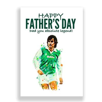 Hibs Father's Day Card | George Best