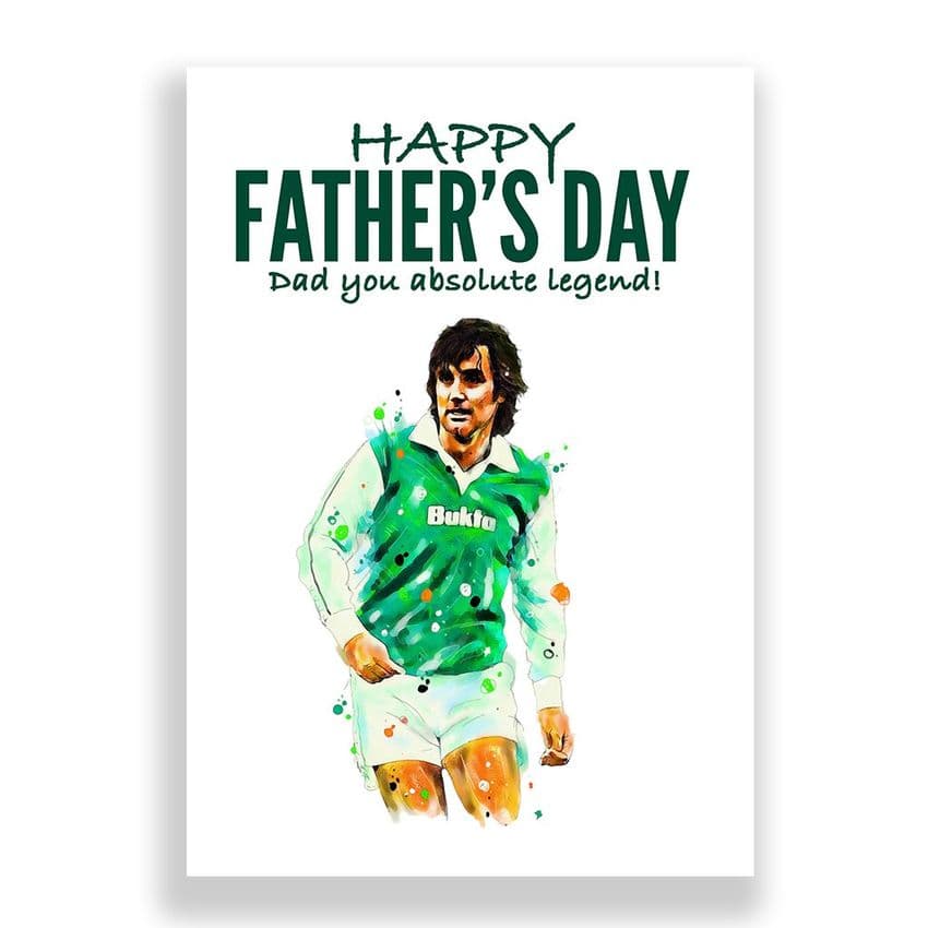 Hibs Father's Day Card | George Best