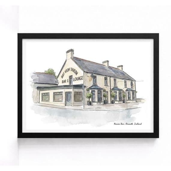 Howes Bar | Omeath | Pub Art