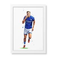 Ipswich Town | Liam Delap Art Print