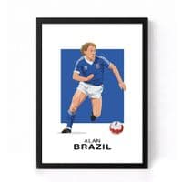 Ipswich Town Print | Alan Brazil