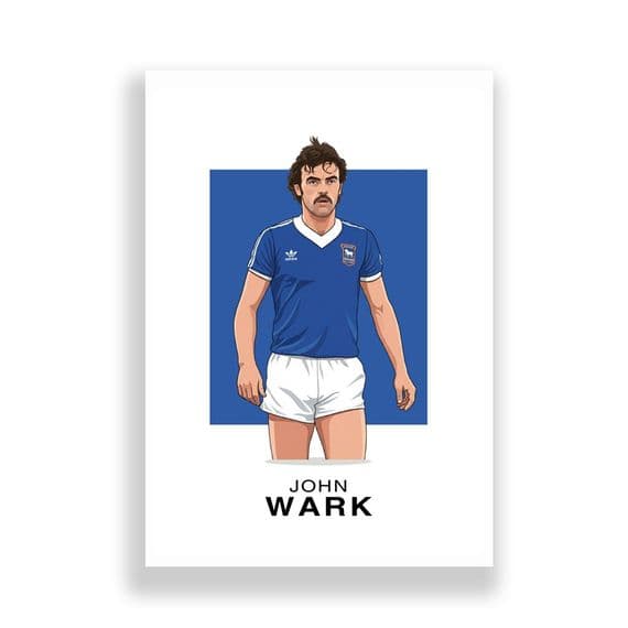 Ipswich Town Print | John Wark