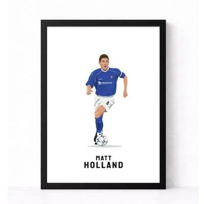 Ipswich Town Print | Matt Holland