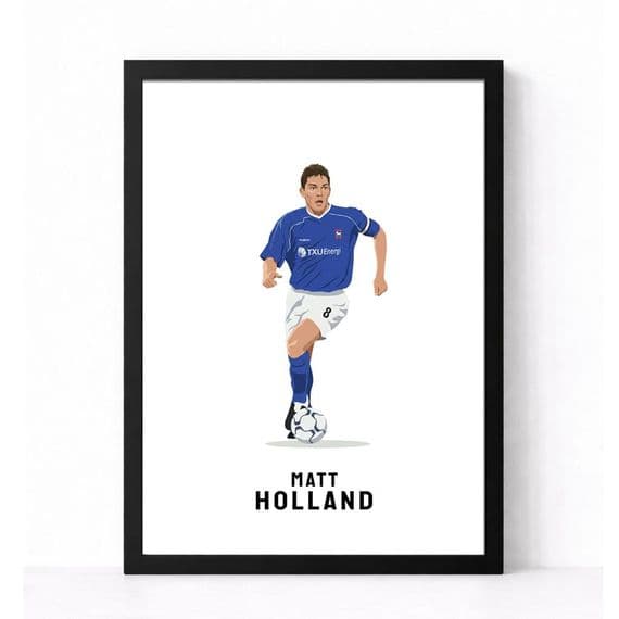 Ipswich Town Print | Matt Holland