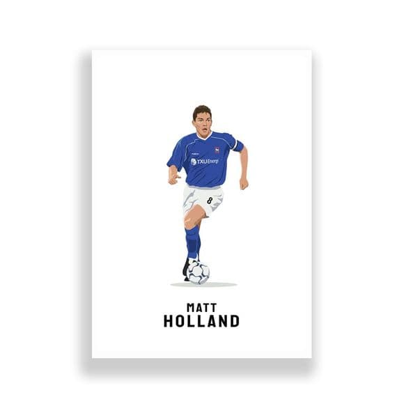 Ipswich Town Print | Matt Holland