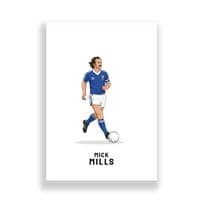 Ipswich Town Print | Mick Mills