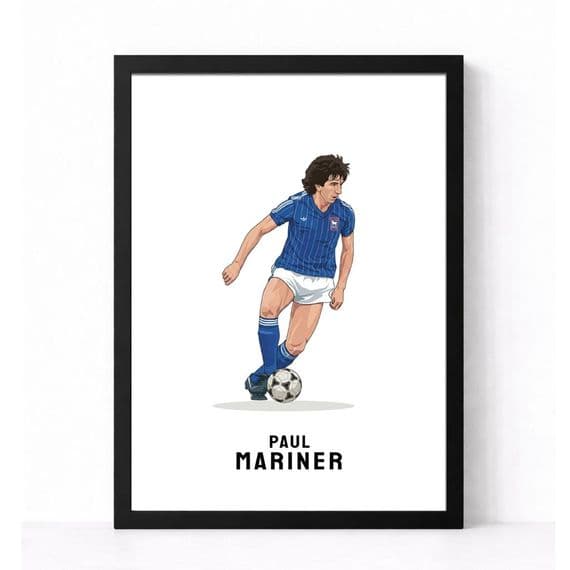 Ipswich Town Print | Paul Mariner