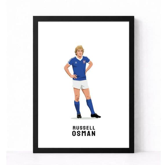 Ipswich Town Print | Russel Osman