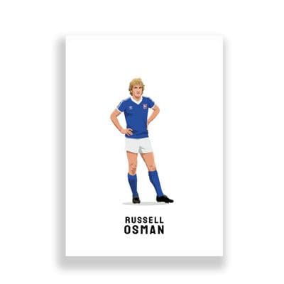 Ipswich Town Print | Russel Osman