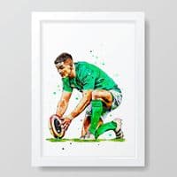 Ireland |  Johny Sexton Art Print