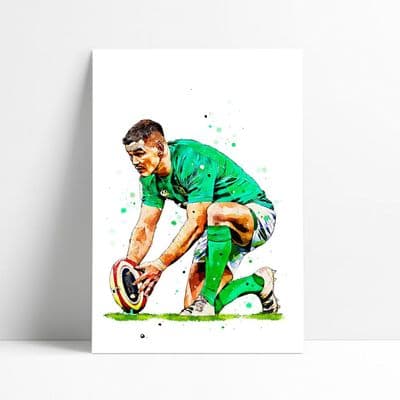 Ireland |  Johny Sexton Art Print
