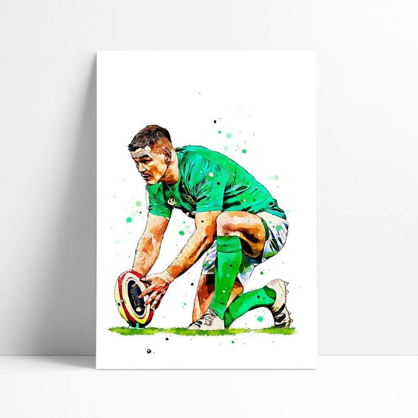Ireland | Johny Sexton Art Print