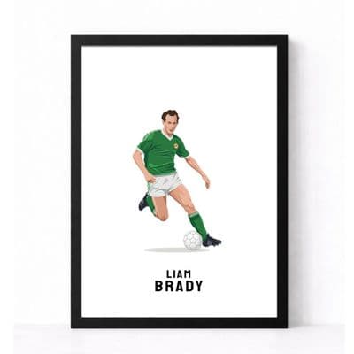 Ireland Print | Liam Brady