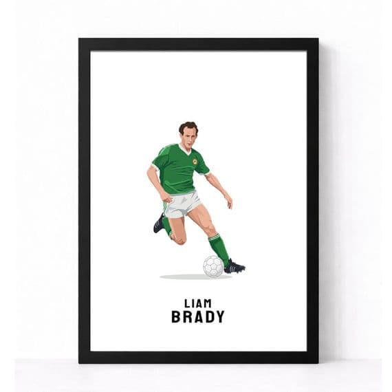 Ireland Print | Liam Brady