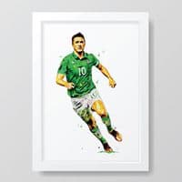Ireland | Robbie Keane Art Print