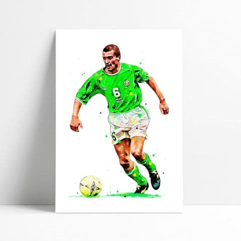 Ireland | Roy Keane Art Print