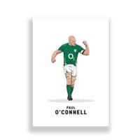 Ireland Rugby Print | Paul O'Connell