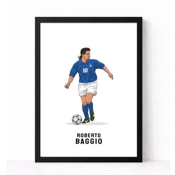Italy Print | Roberto Baggio