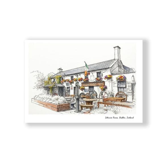 Johnnie Foxes | Dublin | Ireland | Pub Art