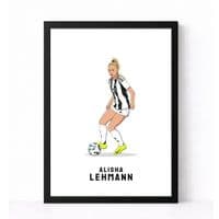 Juventus Print | Alisha Lehmann