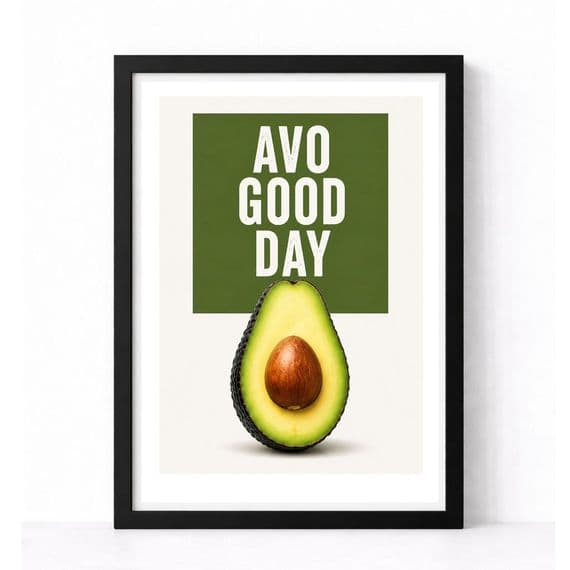 Kitchen Print | Avo A Good Day!