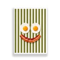 Kitchen Print | Bacon & Eggs