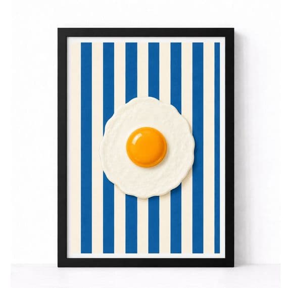Kitchen Print | Fried Egg
