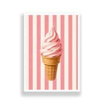 Kitchen Print | Ice Cream Cone