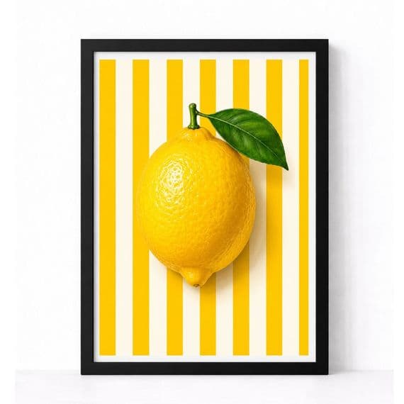 Kitchen Print | Lemon