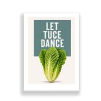 Kitchen Print | Lettuce Dance!