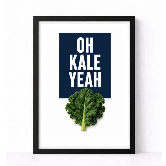 Kitchen Print | Oh Kale Yeah!
