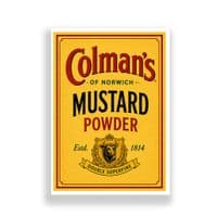 Kitchen Print | Retro Colman's Mustard Label