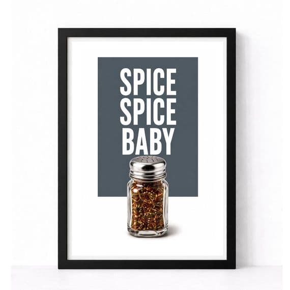 Kitchen Print | Spice Spice Baby!