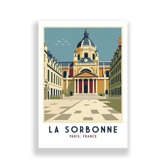La Sorbonne | Paris | Travel Print