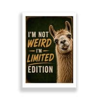 Lama Humour | I'm Not Weird I'm A Limited Edition!