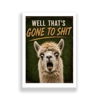 Lama Humour | Well That's Gone To Shit!