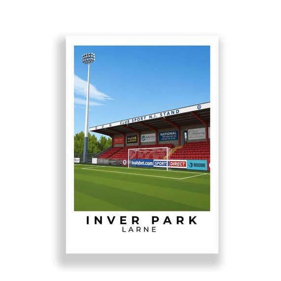 Larne Stadium | Inver Park Stand