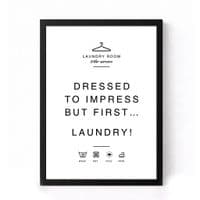 Laundry Print | Dressed To Impress