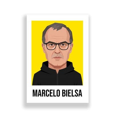 LEEDS | MARCELO BIELSA | MODERN ART PRINT