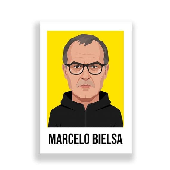 LEEDS | MARCELO BIELSA | MODERN ART PRINT