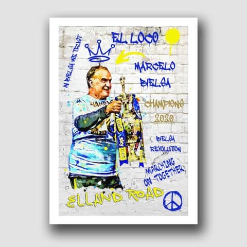 LEEDS UNITED - BIELSA GRAFFITI!