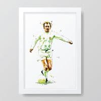 Leeds United | Billy Bremner Art Print