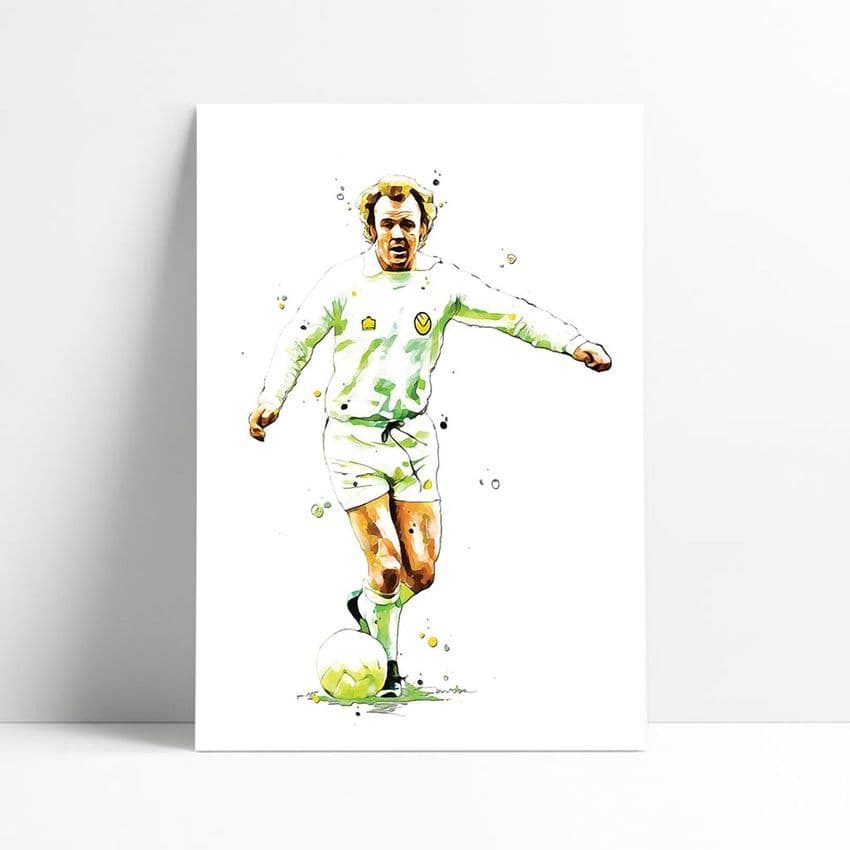 Leeds United | Billy Bremner Art Print