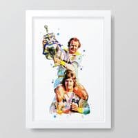Leeds United | Billy Bremner | Gordon McQueen Art Print