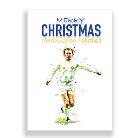 Leeds United Christmas Card | Billy Bremner